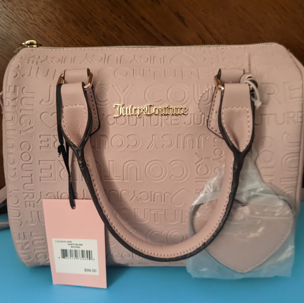 Juicy Couture taffy satchel bag. BNWT